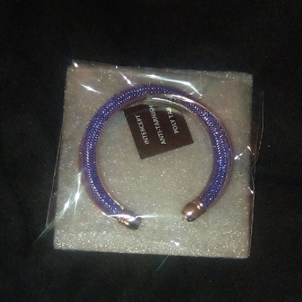 Elegant Purple Bracelet